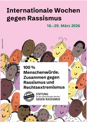 Internationale Wochen gegen Rassismus vom 16. bis 29. März 2025.